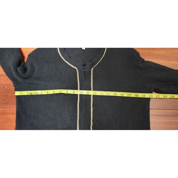 Maje Meridien Chain-Trim Cardigan Size 2 - Picture 12 of 16